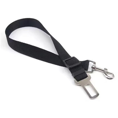 Dog Car Seat Belt Safety Harness and Leash for Travel - Pet Accessories